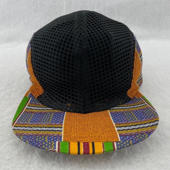 Vintage Body Lingo Kente Stretch Hat - Picture 2 of 8